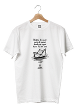 Carica l'immagine nel visualizzatore di Gallery, T-shirt "CREUZA DE MA'" - Fabrizio De André - BIO