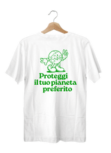Carica l'immagine nel visualizzatore di Gallery, T-shirt "Proteggi il pianeta"  BIO
